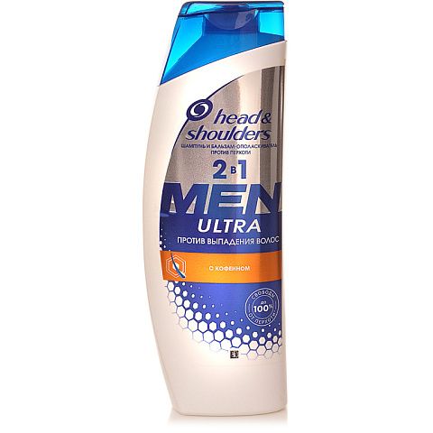 Head&shoulders Men ultra shampoo with caffeine 400ml.