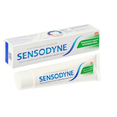 SENSODINE DAILY PROTECTION TOOTHPASTE, FROZEN MINT, 65 G