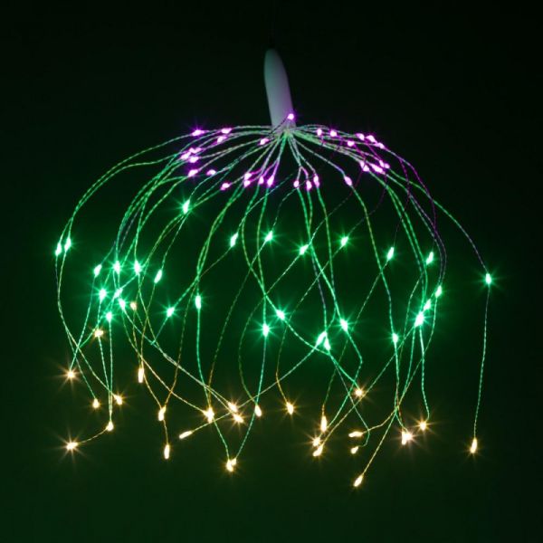 New Year's decorative lamp Fireworks, multicolor, 90LED, 3xAA ENIS-90M