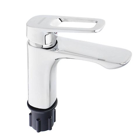 SoyuzCrane Sink mixer, ceramic. cartridge 35mm, chrome, zinc, SК02-M137