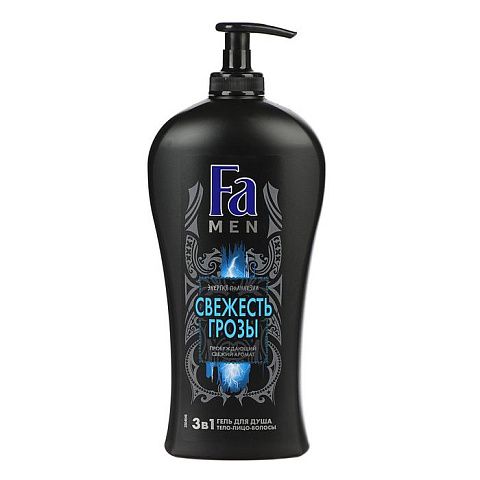 Cream-shower gel Fa men freshness of a thunderstorm 750ml.