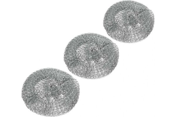 Set of metal sponges for the kitchen 3 pcs (441-018)