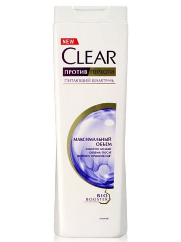 Shampoo Clear Maximum volume 400ml.