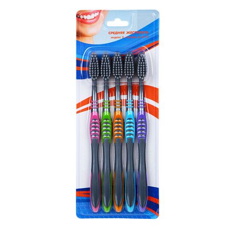 Classic toothbrushes 5 pcs set