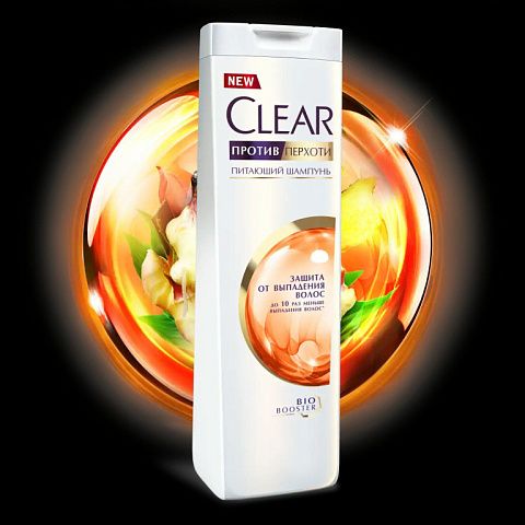 Shampoo Clear Protection against hair loss 400 ml.