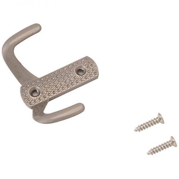 Wall hanger UZK Double-arm hook STANDARD 011 B SN (10206), mat.