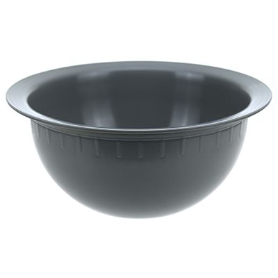 "Gardener" Plastic bowl 2l, d23cm, h10cm, grey, GOST R 50962-96