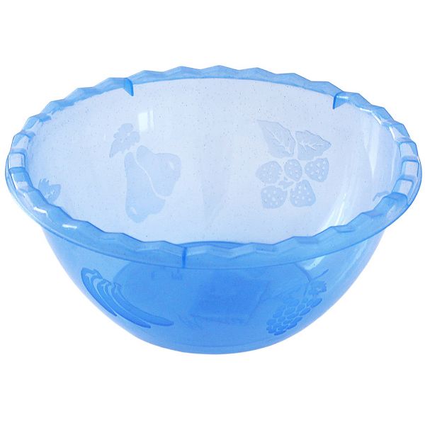 Plastic bowl "Lydia" 4.5 l, d29cm, h12cm, mix colors