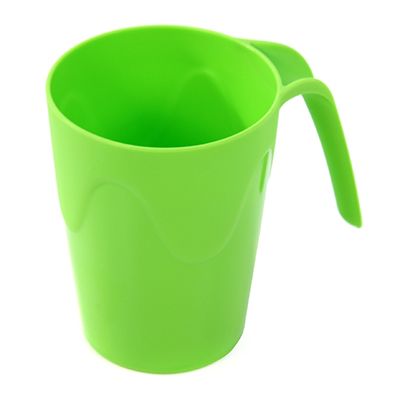 Plastic mug "Cesare" 400ml, d10cm, h11cm, mix colors