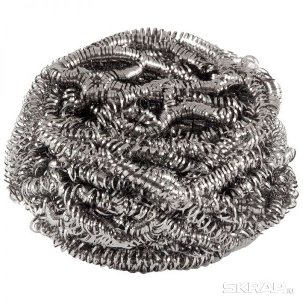 Dish sponge metal spiral 1 pc. 310568 (washcloth)