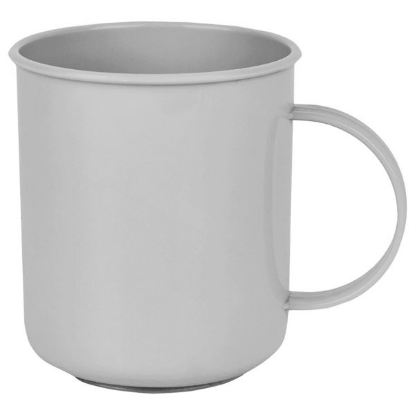 Plastic mug 300ml, d7.8cm, h8.7cm, ash pearl