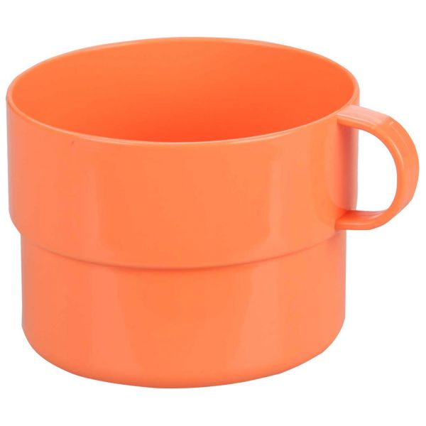 Plastic mug "Tourist" 0.3l, d8.5cm, 6.5cm