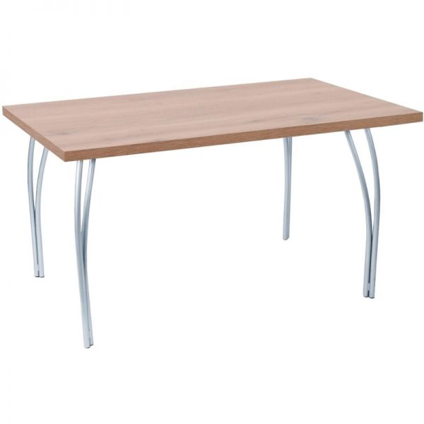 Dining table UD_Step ST6-01 1200x800 support metal, 1023 mountain oak