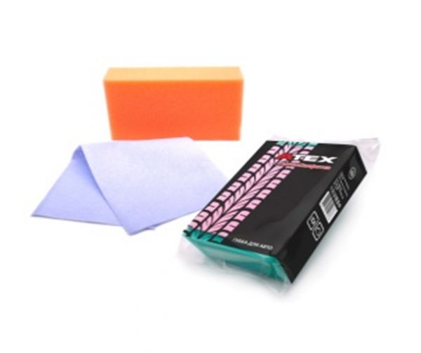 Car sponge + napkin GA004