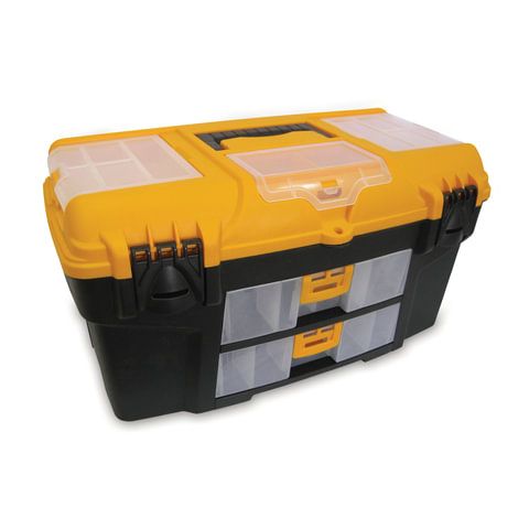 Tool box Uranus, 21", 28x53x29 cm, 3 boxes for small items, 2 retractable consoles, IDEA, M2927