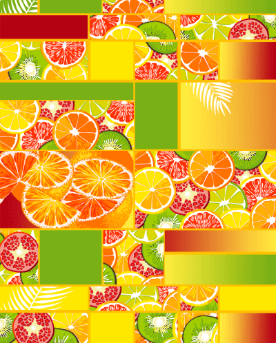 Kitchen towel CITRUS MIX