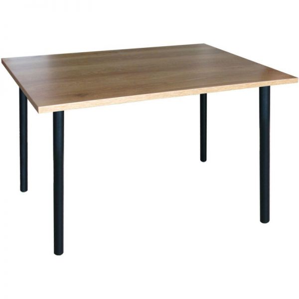 Dining table UD_Status ST6 support-black. OS1 1200x800, 1023 mountain oak