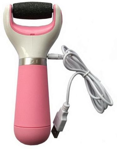 Roller file with USB cable, pink