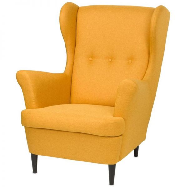 Lounge chair ShS_Toivo Twist 10 (yellow-orange)